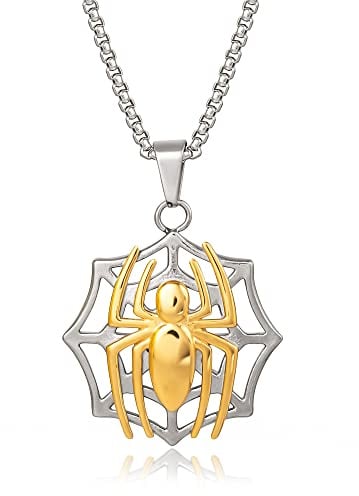 Marvel Hero Jewelry Herren Halskette Edelstahl Spiderman Black Panther Thor Edelstahl Nicht zutreffend