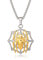 Marvel Men's Spiderman Stainless Steel Pendant Necklace, 22 Chain Officially Licensed