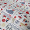 Stoff Meterware Kinderstoff Baumwollstoff - 1 Meter, Nähen, Bettwäsche, Kinder, Baby, Jungen, Mädchen, Bekleidung, Deko (Tiere Meer Weiß)