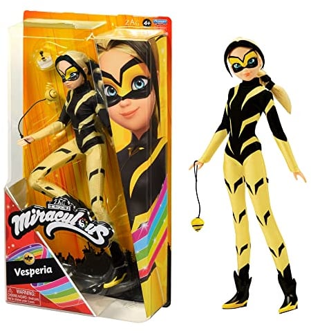 Bandai - Miraculous Ladybug - Puppe - Vesperia - 26 cm große Ankleidepuppe - P50013