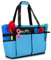 Fasrom Extra Große Netz Strandtasche, Übergroße Strandtasche für Strandausflug (Patent Angemeldet), Blau