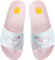 corimori Ciabatte da bagno per adulti, comode scarpe da bagno, unisex, da donna e da uomo, per bambini, Lily l'unicorno, 38/39 EU
