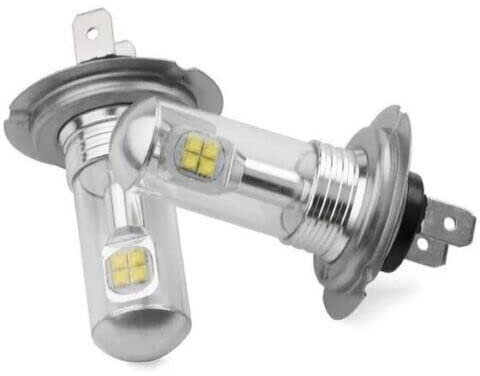 Coppia Kit Di Conversione A Led 2pz Lampada H7 12V-24V Lampadine Auto Camion Sostituzione Lampadine