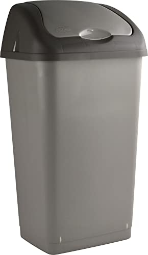 Sterling Ventures Large Rubbish Waste Swing Bin 60L for Kitchens, Homes, Offices, Workplaces (Talpa)