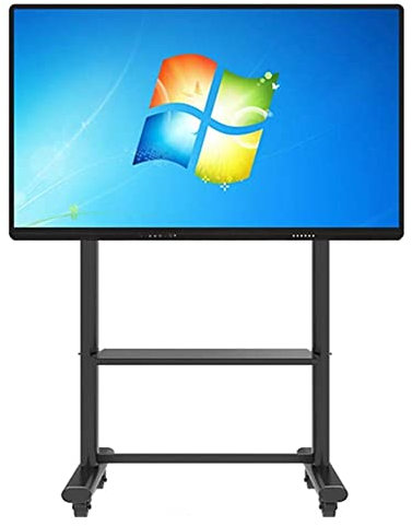GGZONE TV Stand Ultra Heavy Duty Mobile 55 To 95 Inch For Flat Screens, Rolling TV Cart Mount With Locking Wheels, Max Load 150 Kg (330 Lbs) beautiful scenery