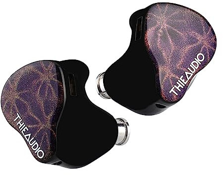 Linsoul THIEAUDIO HYPE 2 2D + 2BA In-Ear Monitor, cuffie HiFi con accordatura bilanciata personalizzata, driver Sonion, cavo IEM a 2 pin staccabile (Viola)