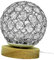 OSALADI LED-Schreibtischleuchte Weinreben-Kugellampe Tischlampe 3d Gefüllte Kugel Mondlicht Wohnkultur Lampe