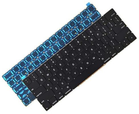Aokyitzm Nuevo teclado de repuesto para MacBook Pro Retina Display (Touch Bar) finales de 2016-mediados de 2017 13 pulgadas A1706 15 pulgadas A1707 EMC 3071 3163 3072 3162 teclado