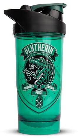 Shieldmixer Hero Pro Classic Shaker Serpentard Gourde de fitness sans BPA Vert 700 ml