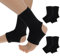 CIATBYYJ Lot de 2 paires d'attelles de cheville pour enfants - Pour le jogging, la course à pied, la gym, le fitness - 7 à 12 ans - Noir