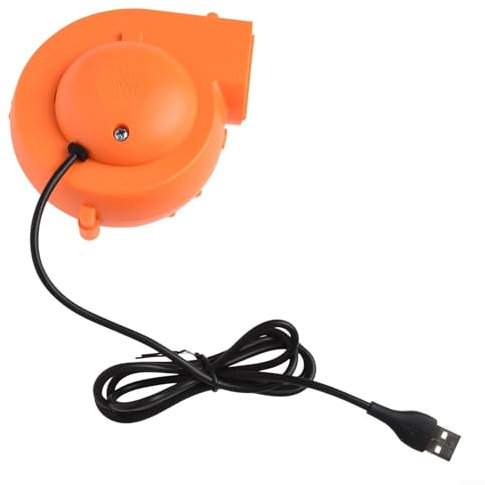 Lecreatekit Compact USB Powered Mini Fan Blower for Inflatable Costumes and Toys Lightweight Design for Easy Carrying and Storage