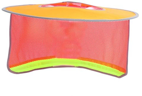 HOMSFOU Schutzhelmzubehör Hut Sonnenschutz Sonnenkrempe Für Schutzhelm Aufkleberhalter Sonnenhut Outdoor Schutzhelm Mit Gehörschutz Windschutzscheibe Sonnenbrille UV Helm