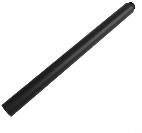 CWOQOCW Barre d'extension de douche moderne de 30 cm en acier inoxydable pour salle de bain ronde Barre d'extension Plusieurs options de couleur (noir)