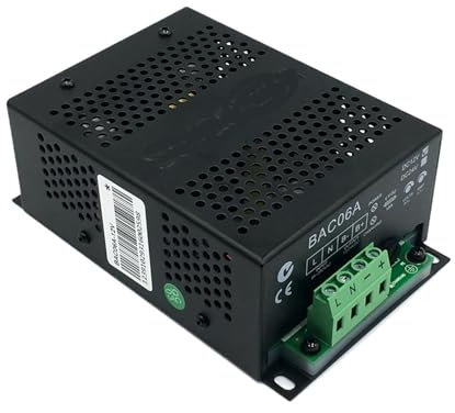 Chargeur de batterie BAC06A 6A 12V 24V, chargeur flottant automatique for générateur Diesel(24V)