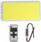 FTVOGUE Panneau Lumineux LED COB 12-14 V 15 W à intensité Variable avec Télécommande RF7 pour éclairage de Voiture, Maison, Travail (Blanc cool)