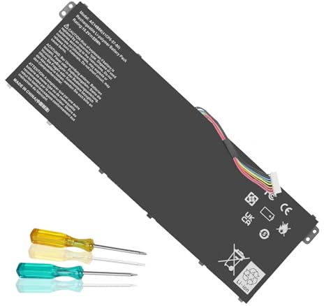AC14B8K AC14B3K Laptop Battery Replacement for Aspire A515-51 A517-51 E3-111 E5-771 ES1-431 ES1-511 ES1-512 V3-111 V3-112P V3-371 Chromebook 13 C810 15 C910 TravelMate Spin B1 15.2V 55Wh