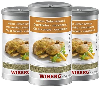 Wiberg Gänse-/Enten-Knuspri Gewürzsalz, 950g 3er Pack