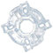 C-FUNN Plastic Octogonal Restrictor Placa GT-Y para Sanwa Jlf Arcade Joystick