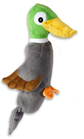 Karlie Hundespielzeug Plüsch Vogel L: 36 cm B: 14 cm H: 8.5 cm grau Dobby