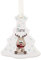 Herz & Heim® Keramik Geschenk-Anhänger Tannenbaum mit gratis Namensaufdruck - individueller Baumschmuck Rentier