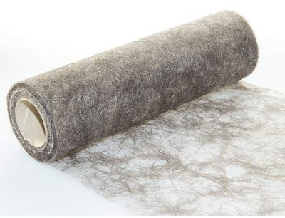 Protinam Tischläufer, Polyester, 9150 Taupe, 25m, 25