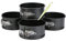 CANDeal 4 Pcs 4 Inch Springform Pans Mini Springform Pan Small Leakproof Round Cake Pans Mini Cheesecake Pans with Removable Bottom Nonstick Baking Cake Mold for Mini Cheesecakes Pizzas Quiches