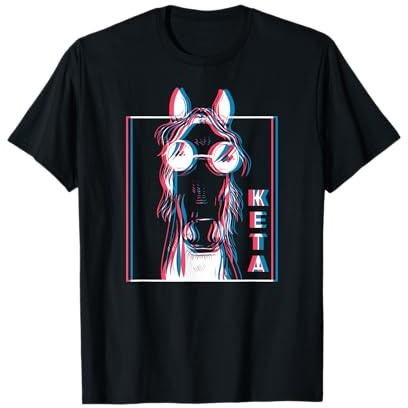 Keta Ketamine Pferd Rave DJ Party Techno T-Shirt