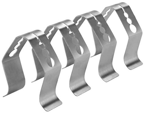 4 St Edelstahl-Grillclips Grill Thermometer Halter, Clip Edelstahl Clip Halter Ür Maverick- Und Drahtloses Thermometer