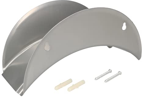 KOTARBAU® Schlauch Wandhalterung 275 x 113 Stahl Gartenschlauch Halterung Wand Schlauchhalterung für Gartenschläuche Schlauchaufhängung Schlauch Halter Schlauchhalter Wand Metall