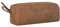 STILORD 'Linus' Etui Leder Vintage Herren Damen Stifteetui Lederetui Federmappe quadratisch Stiftetasche Büffelleder, Farbe:tan - Dunkelbraun
