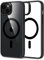 ESR Hybrid Magnetic Case with HaloLock Compatible with MagSafe, Compatible with iPhone 13 Case, Military-Grade Protection, Scratch-Resistant Back, Classic Series, Frosted Black