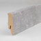 PROVISTON | Sockelleisten | Klassisches Profil | 18 x 58 x 2500 mm | MDF Foliert | Granit | Moderne Fußleiste | 1 Stück
