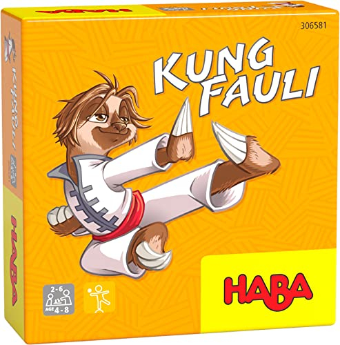 HABA 306581 - Kung Fauli, Mitbringspiel ab 4 Jahren, Made in Germany