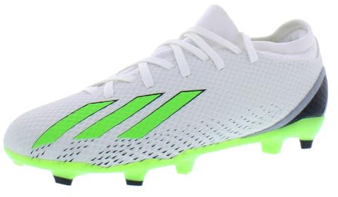 adidas X SPEEDPORTAL.3 FG J, Cloud White-solar Green-core Black, 5 Big Kid
