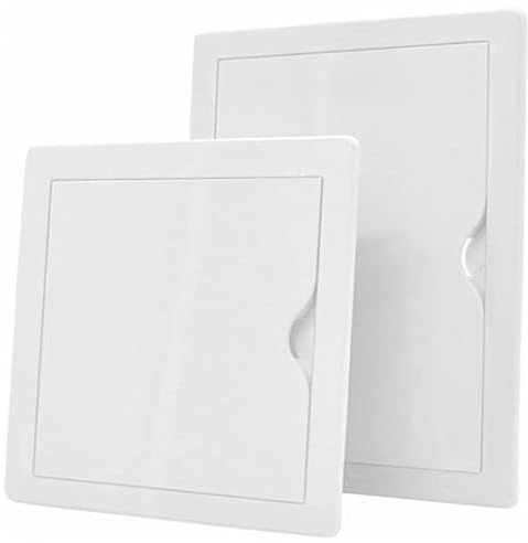 Puerta de inspección 20 cm x 20 cm plástico ABS blanco
