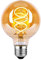 BNITITU Edison LED Vintage Glühbirne, Dimmbar Glühbirne E27 4W LED Warmweiss, Vintage Edison Dimmbar lampe E27 Ideal für Nostalgie und Retro Beleuchtung - Bernstein - 1 Stück（G80 HPS）