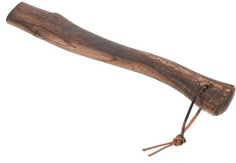 UKCOCO Manche De En Bois De Remplacement Compact, Usage Jardinage Et Bricolage, Poignée En Bois Massif Ergonomique, Finition Lisse, Remplace Manche Cassé, Accessoire Fonctionnel Pour