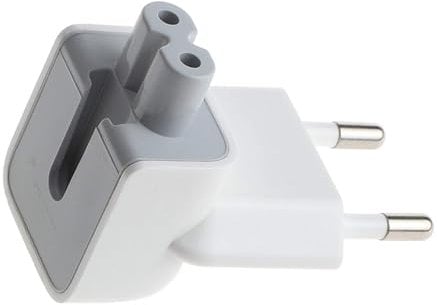 2 Pcs DGTRD Mac AC Adapter European Travel Charger Converter Spare Connector Replace Plugs for A-pple Macbook Ipod Iphone I-pad Power Adapter etc