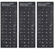 ZAMXHUG 3 Stück Tastaturaufkleber Deutsch - Tastaturaufkleber, Deutsche Tastatur Aufkleber,Deutsche Ersatz Aufkleber mit Weißen Buchstaben,Geeignet für Jede Standard-Tastatur,Laptop-Tastatur, Schwarz
