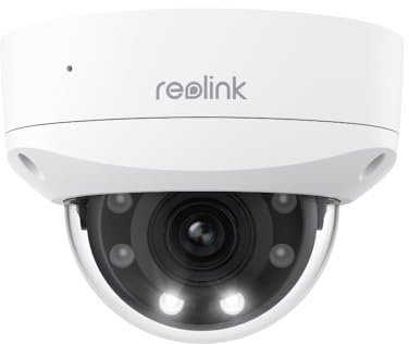 Reolink P437 4K Smart Detection Outdoor Überwachungskamera, Weiß, PC843AD4K01