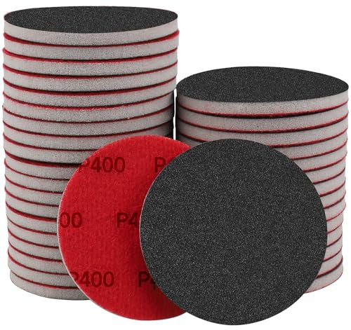 Shineboc Schleifschwämme,20 Stück,weiches,Flexibles Nass-Trocken-Schleifpapier,400 Körnung Handschleifblöcke,Schleifpads für Holz,Trockenbau,Metall,Farbe, Autokarosseriereparatur