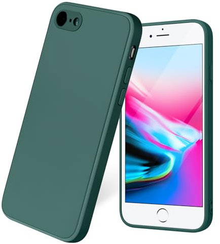Vancle Cover Apple iPhone 7 / iPhone 8 /iPhone SE, [Il Vero Silicone Non Sbiadisce],Ultra Sottile Silicone Liquido Protettivo Custodia per iPhone SE (2022) / iPhone SE (2020)