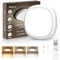 Lampara Techo Recargable USB con Sensor de Movimiento, 550LM Bateria 12000mAh IP54 Impermeable Plafon LED Techo con Pilas y Mando, Luz Techo Sin Cable y Sin Enchufe para Interior Pasillo Baño Garaje