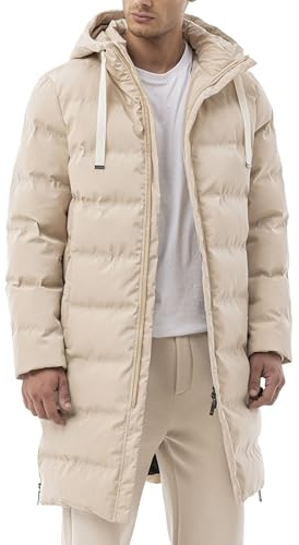Redbridge Wintermantel gefütterte Winterjacke Lang geschnittene Steppjacke