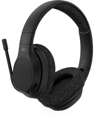 Belkin SoundForm Adapt Auriculares Inalámbricos Circumaurales Mic - Negro