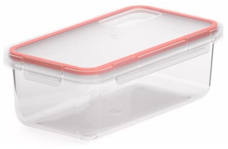 Valira Porta alimentos - Contenedor hermético de 0,75 L hecho en España, color transparente