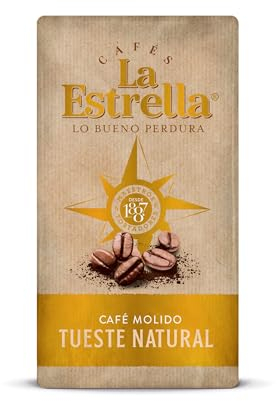 LA ESTRELLA Café Molido Natural 250g - 8 paquetes
