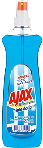 AJAX Vaporisateur Vitres Triple Action 500ml (Lot de 6)