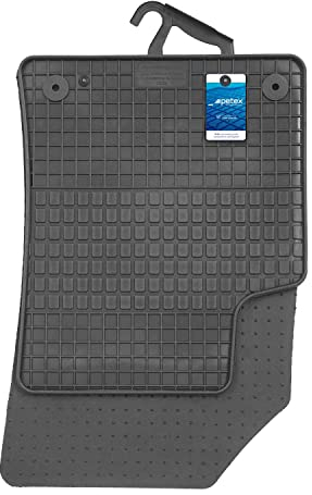 PETEX Gummimatten passend für C3 Aircross ab 11/2017 Fußmatten schwarz 4-teilig