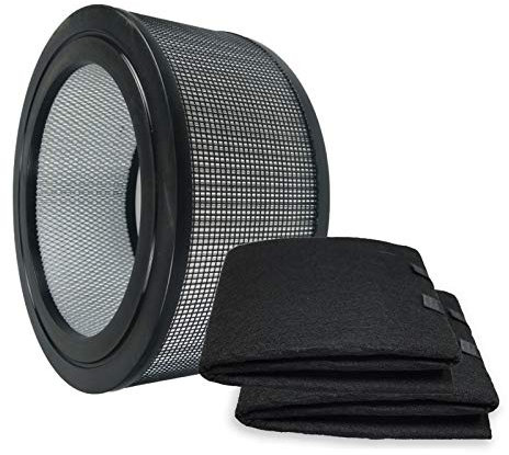 PUREBURG 20500 Ersatzfilter-Set, kompatibel mit Honeywell 10500 (EV-10) 17000 17005 Luftreinigern, H13 True HEPA Aktivkohle-Vorfilter, Luftreinigung, VOCs Geruch